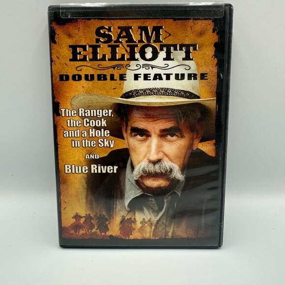 Sam Elliott Double Feature DVD The Ranger The Cook And A Hole In The Sky Blue Ri - Picture 1 of 4